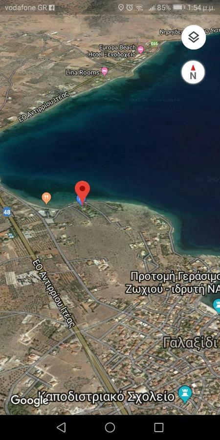 Aphrodite'S Coast Retreat House! Galaxídhion Esterno foto